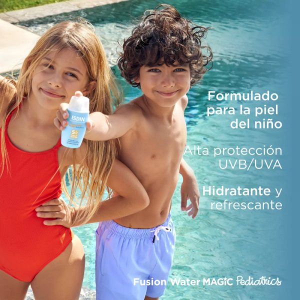 ISDIN Fusion Water MAGIC Pediatrics 50ml - Dermaproductos Guatemala