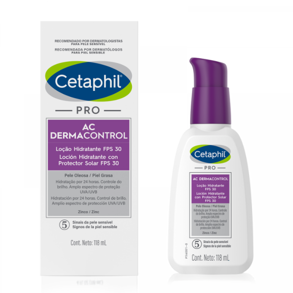 Cetaphil PRO AC Dermacontrol Loción Hidratante Facial FPS 30 - Imagen 2