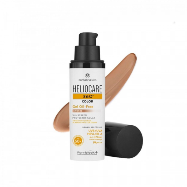Heliocare 360º Color Gel Oil-Free SPF 50 Bronce 50ml
