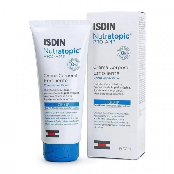 ISDIN Nutratopic Pro-AMP Crema Corporal Emoliente 200ml