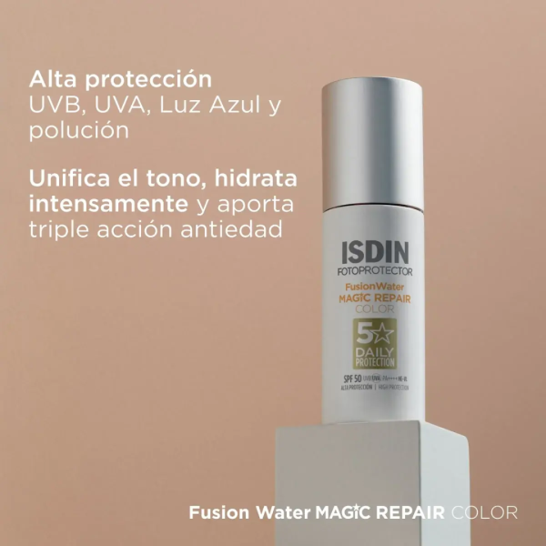 Isdin Fusion Water MAGIC Repair Color SPF 50 50ml
