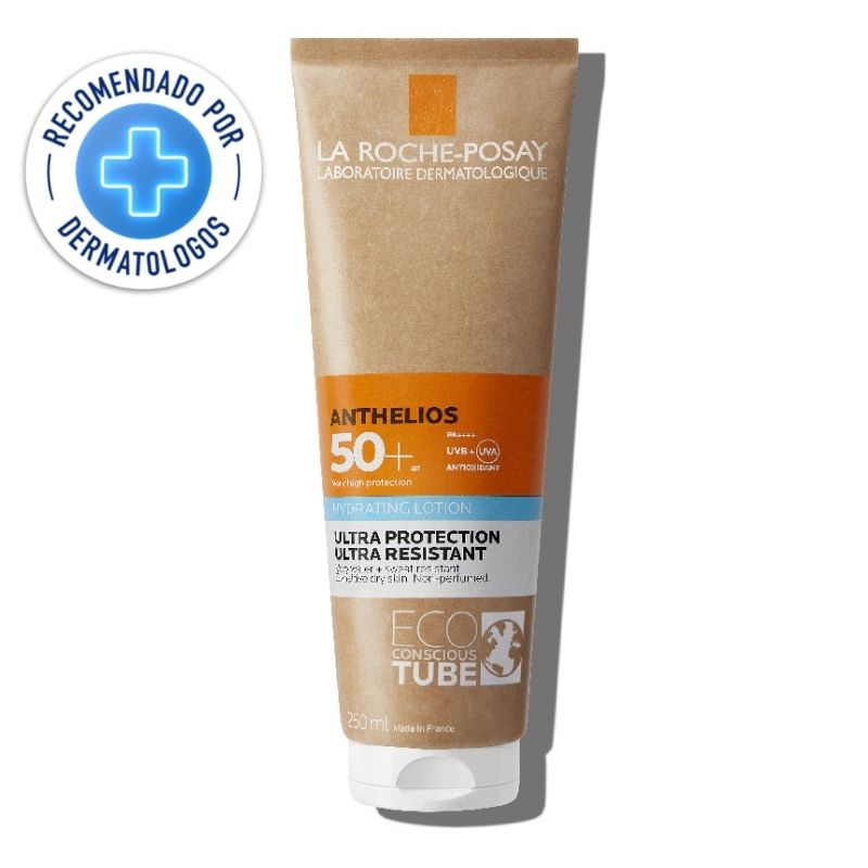 La Roche-Posay Anthelios Leche Hidratante ECO FPS50+ 250ml - Dermaproductos Guatemala