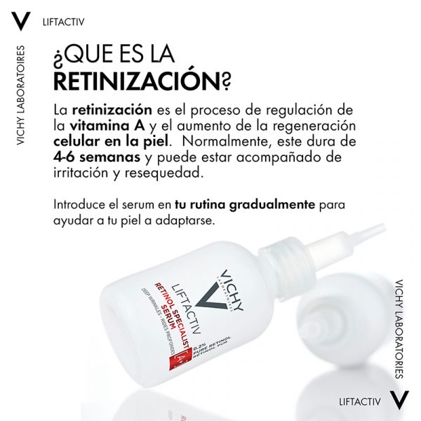 Vichy Liftactiv Retinol Specialist 30ml - Dermaproductos Guatemala