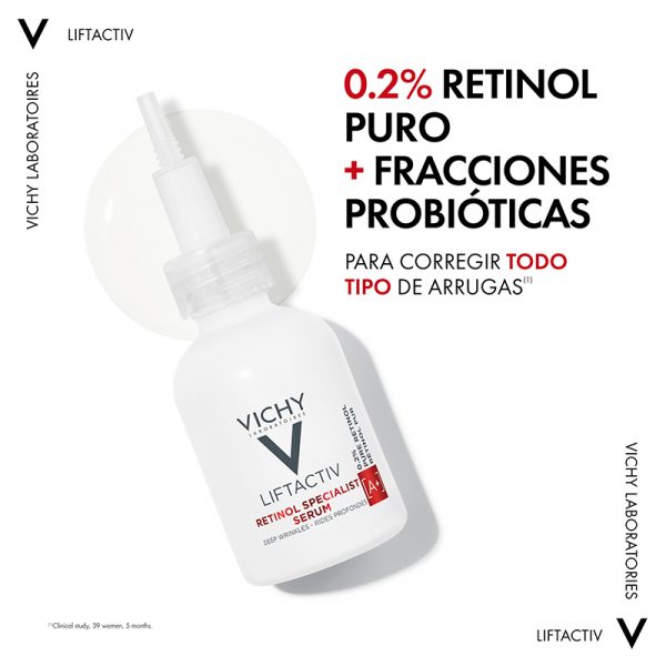 Vichy Liftactiv Retinol Specialist 30ml - Dermaproductos Guatemala