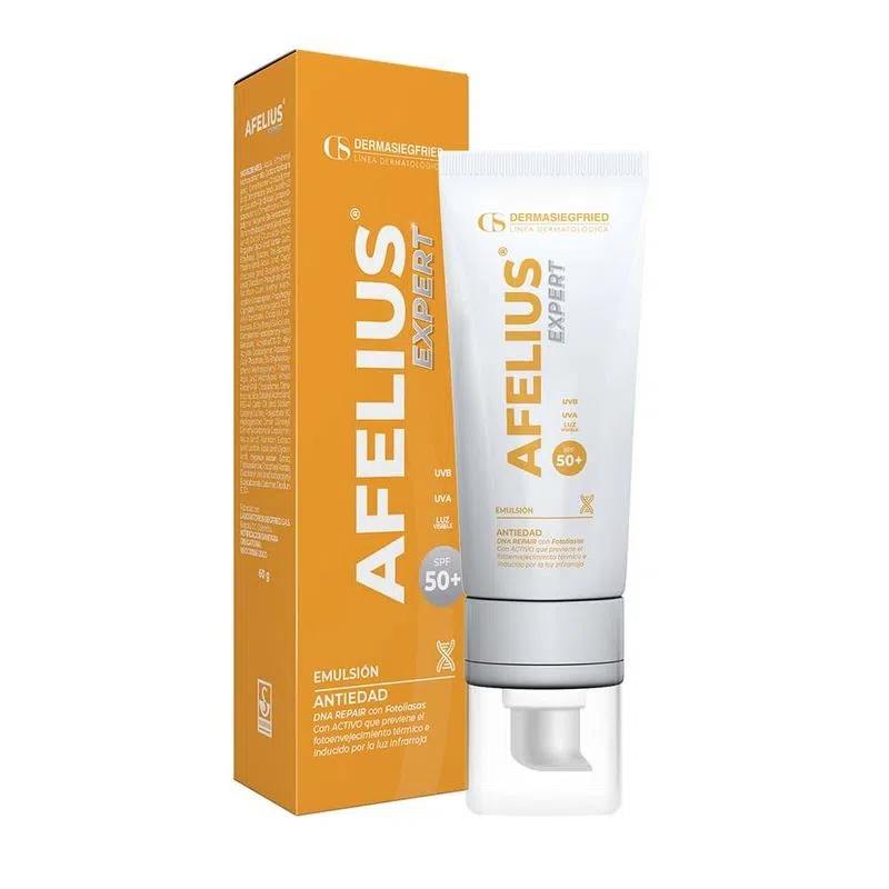 Afelius Expert Antiedad FPS 50+ - Dermaproductos Guatemala