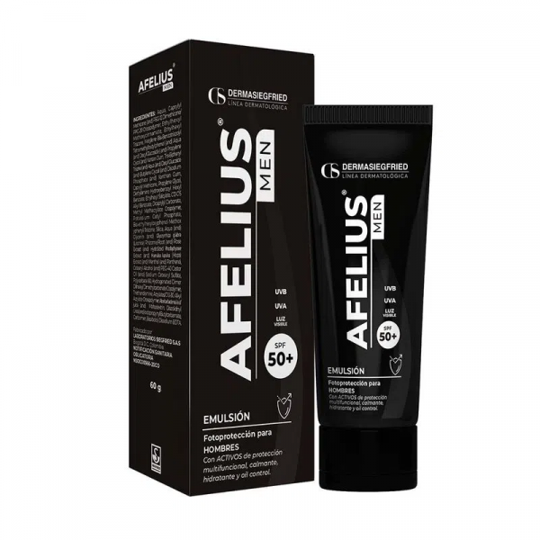 Afelius Men Emulsión FPS 50+ 60g