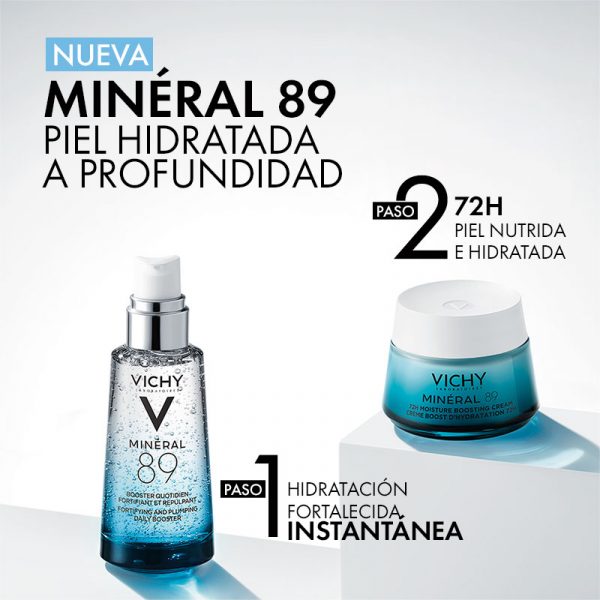 Vichy Minéral 89 Crema Hidratante 72H 50ml - Dermaproductos Guatemala