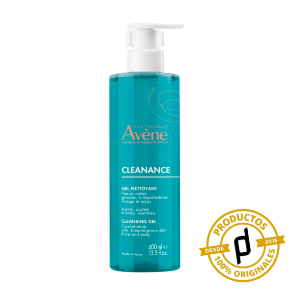 Avène Cleanance Gel Limpiador 400ml