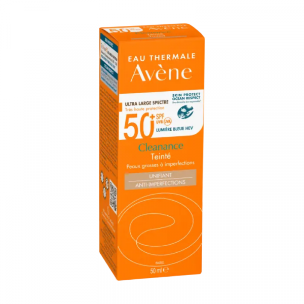 Avène Cleanance Solar Con Color SPF50+ 50ml