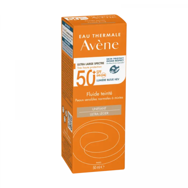 Avène Fluido Con Color SPF 50+ 50ml
