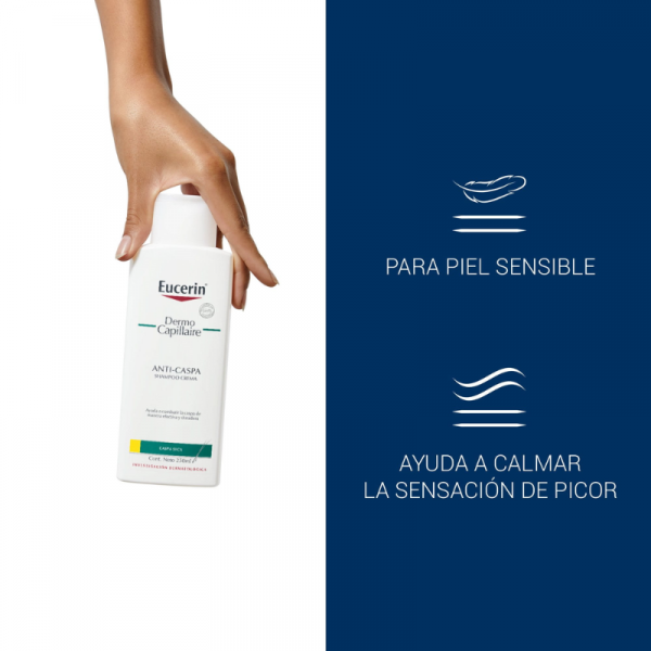 Eucerin DermoCapillaire Shampoo Crema Anticaspa Seca