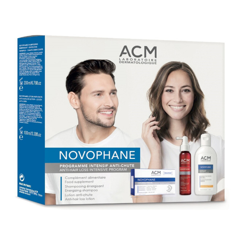 ACM Novophane Kit Anti Caída de Cabello - Dermaproductos Guatemala