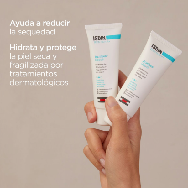 ISDIN Acniben Repair Hidratante, Aliviante y Reparador 40ml