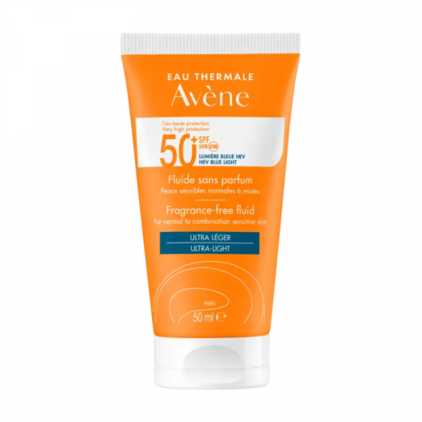 Avène Fluido Sin Color SPF 50+ 50ml