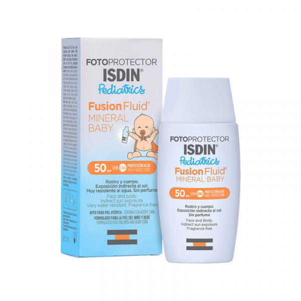 ISDIN Fotoprotector Pediatrics Fusion Fluid Mineral Baby SPF 50