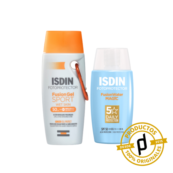 ISDIN Pack Sport FusionWater SPF50 + Fusion Gel Sport SPF50