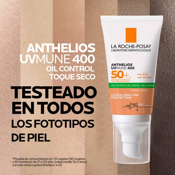 La Roche-Posay Anthelios UVMune Oil Control Gel Color 50ml