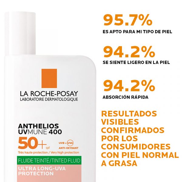 La Roche-Posay Anthelios UVMune400 Oil Control Color FPS50 50ml