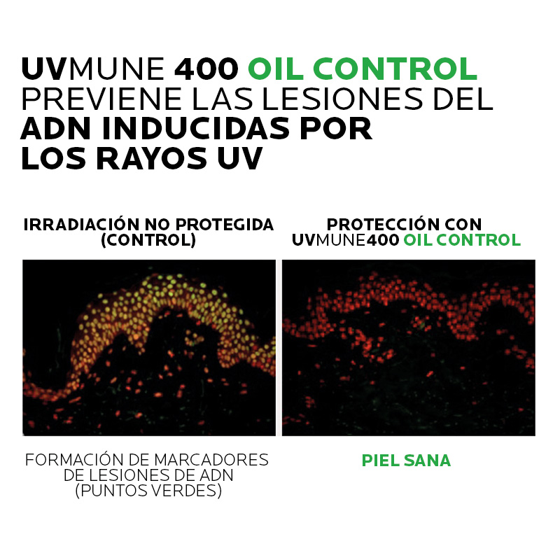 La Roche-Posay Anthelios UVMune400 Oil Control con Color SPF50+ 50ml Dermaproductos Guatemala
