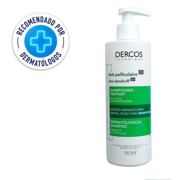 Vichy Dercos Anticaspa DS 390ml Dermaproductos Guatemala