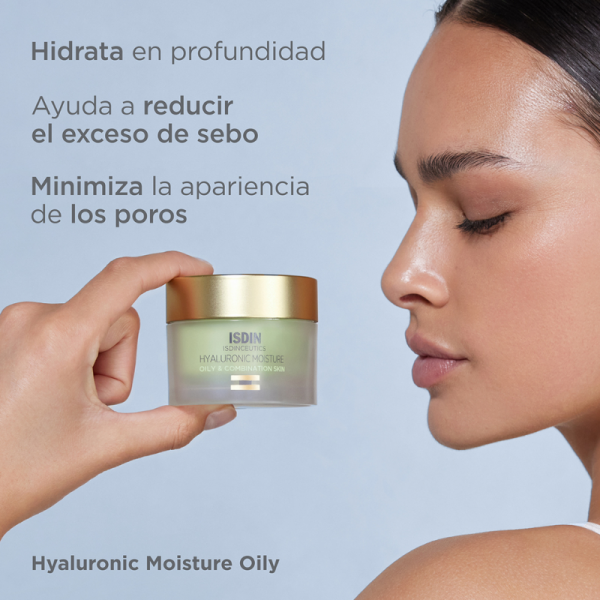 Isdinceutics Hyaluronic Moisture Oily and Combination Skin - Dermaproductos Guatemala