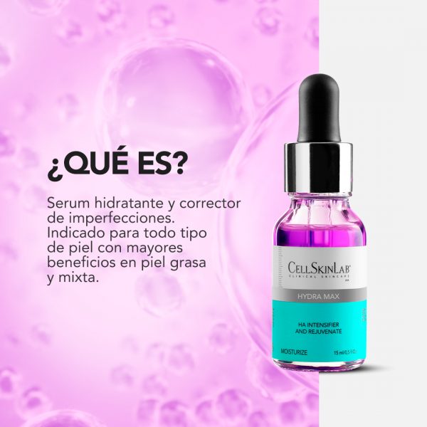 CELLSKINLAB Hydra Max 15ml - Dermaproductos Guatemala