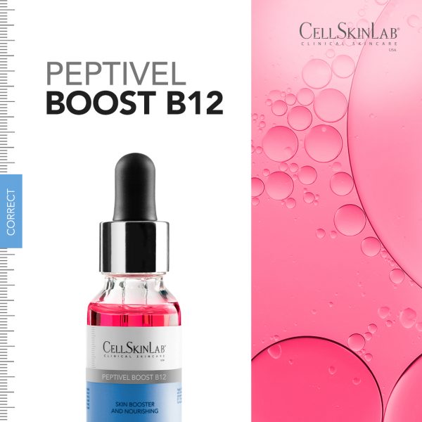 CELLSKINLAB Peptivel Boost B12 15ml - Dermaproductos Guatemala