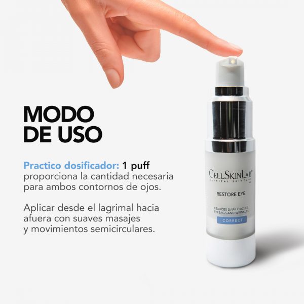 CELLSKINLAB Restore Eye - Dermaproductos Guatemala