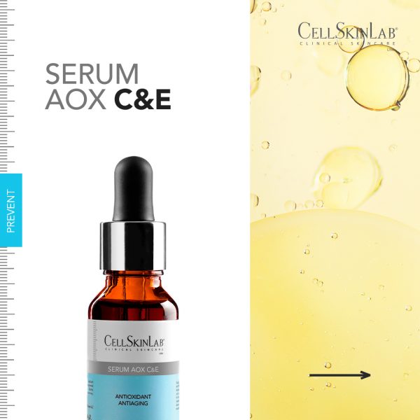 CELLSKINLAB Serum AOX C&E 15ml - Dermaproductos Guatemala