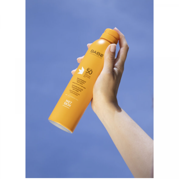 Babé Fotoprotector Transparente Wet Skin FPS50 200ml