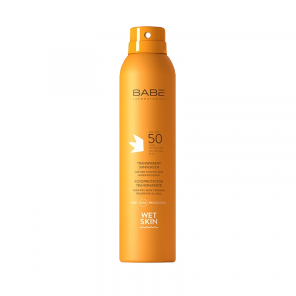 Babé Fotoprotector Transparente Wet Skin FPS50 200ml