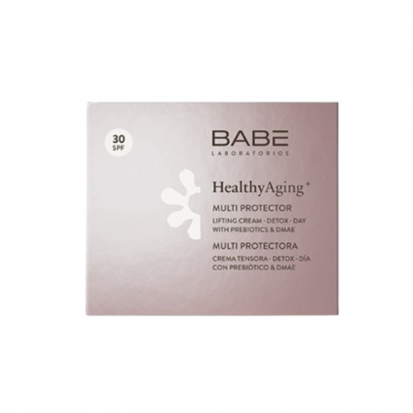 Babé HEALTHYAGING+ Crema Multi Protectora FPS30 50ml - Dermaproductos Guatemala