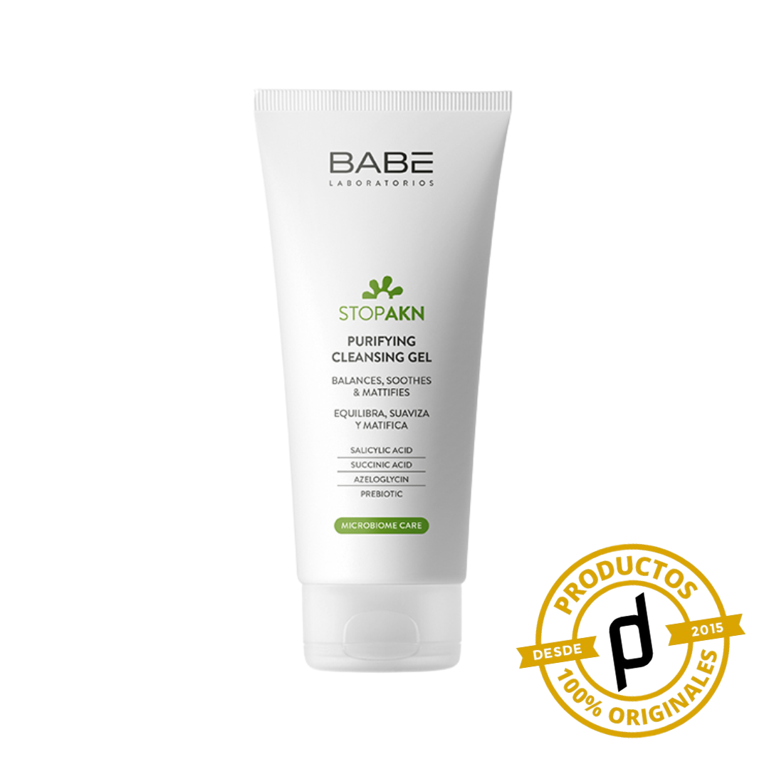Babé Stop AKN Limpiador Purificante 200ml - Dermaproductos Guatemala - Dermaproductos Guatemala