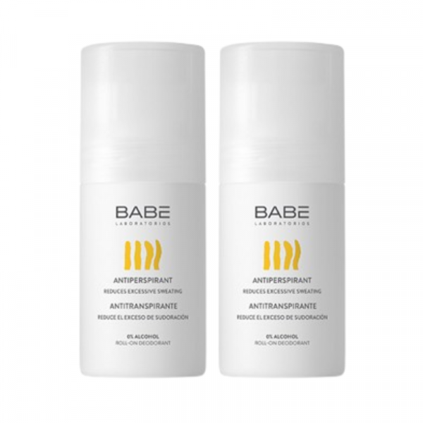 Babé Antitranspirante Roll-on 50ml – Pack 2 Unidades