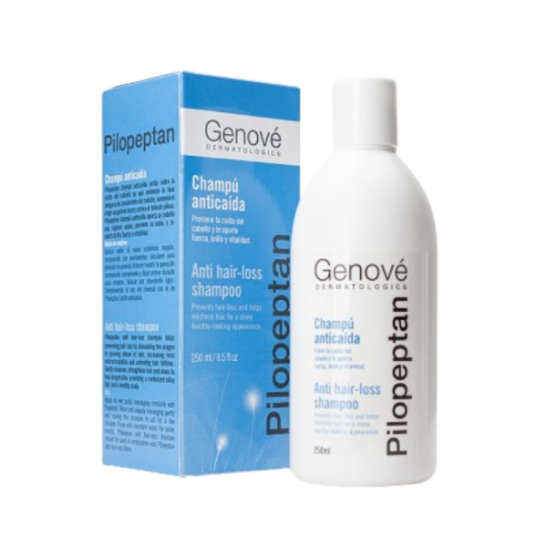 Genové Pilopeptan Champú Anticaída 250ml - Dermaproductos Guatemala