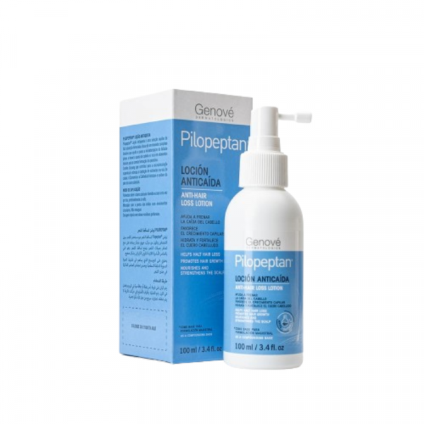 Genové Pilopeptan Loción Anticaída 100ml - Dermaproductos Guatemala