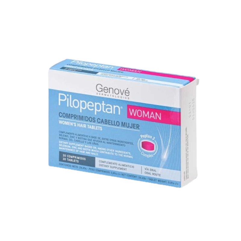 Genové Pilopeptan Woman 30 Comprimidos - Dermaproductos Guatemala