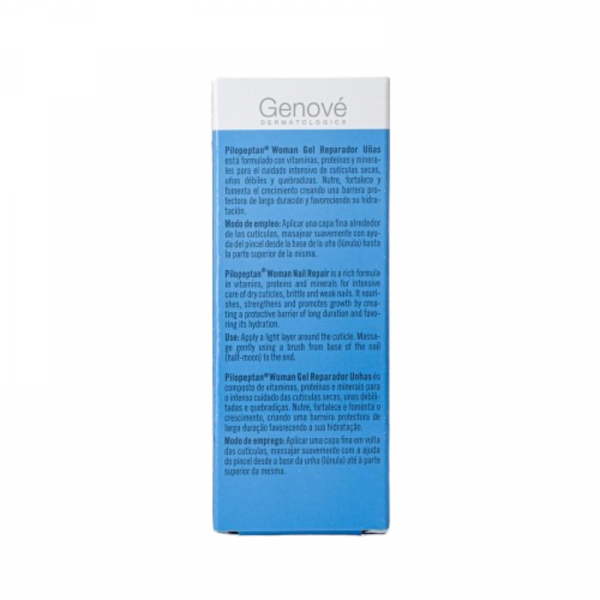 Genové Pilopeptan Woman Gel Reparador de Uñas 10ml - Dermaproductos Guatemala