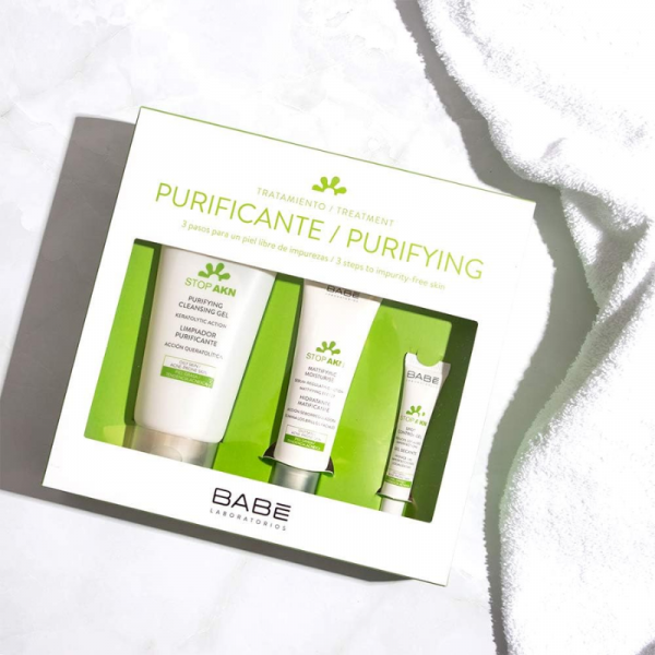 Babé Stop AKN Kit 3 Pasos - Dermaproductos Guatemala