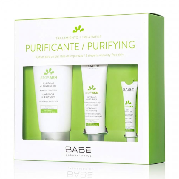 Babé Stop AKN Kit 3 Pasos - Dermaproductos Guatemala