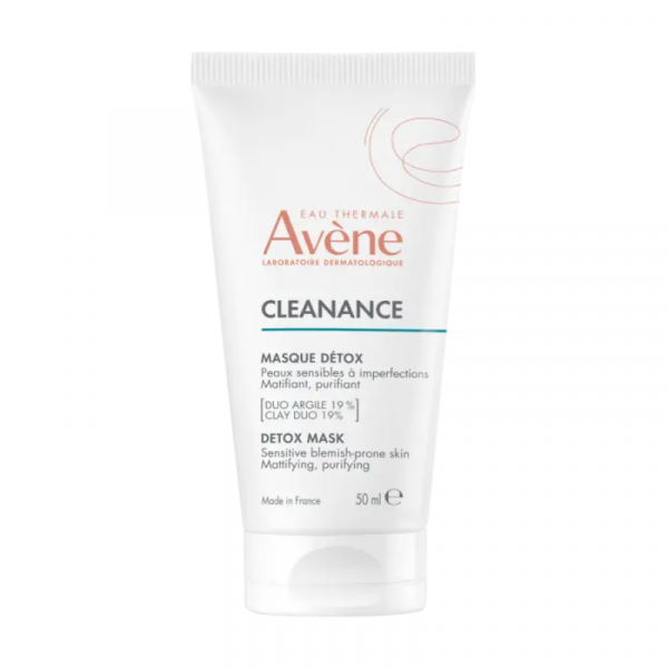 Avène Cleanance Mascarilla Detox 50ml - Dermaproductos Guatemala