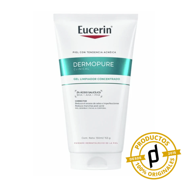 Eucerin Dermopure Clinical Gel Limpiador Concentrado 150ml