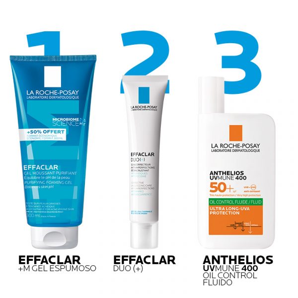 La Roche-Posay Effaclar Gel + M Purificante 300ml - Dermaproductos Guatemala