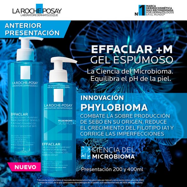 La Roche-Posay Effaclar Gel + M Purificante 400ml