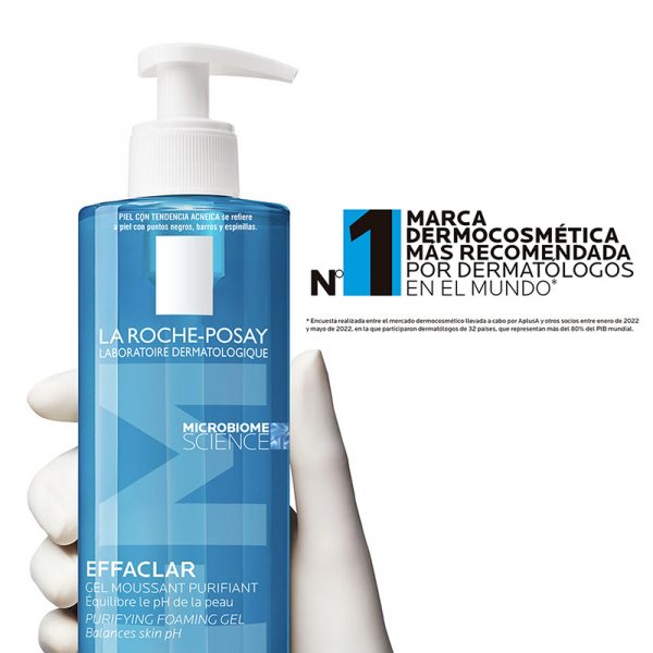 La Roche-Posay Effaclar Gel + M Purificante 400ml - Dermaproductos Guatemala