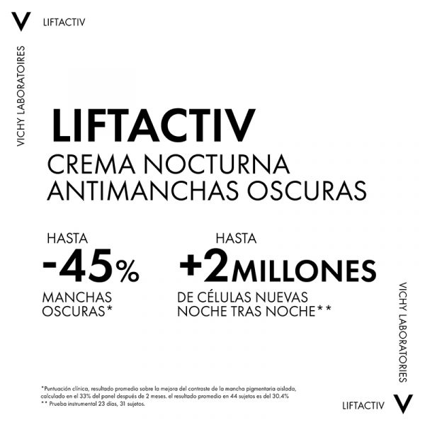 Vichy Liftactiv B3 Retinol Crema de Noche 50ml - Dermaproductos Guatemala