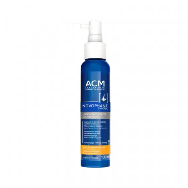 ACM Novophane Chronic Loción Anti Caída 100ml - Dermaproductos Guatemala