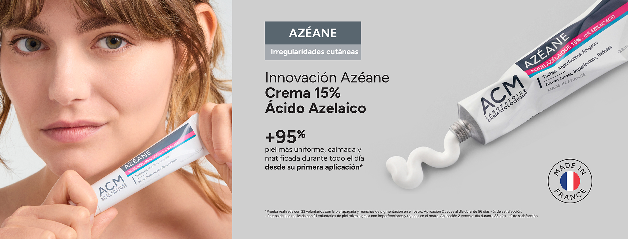 Banner ACM Azéane - Dermaproductos Guatemala