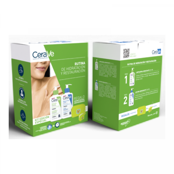 CeraVe Pack Rutina Hidratación y Restauración - Dermaproductos Guatemala