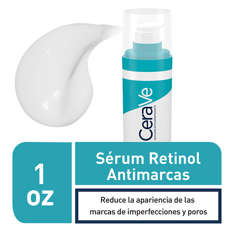 CeraVe Serum Retinol Anti-Marcas 30ml - Dermaproductos Guatemala